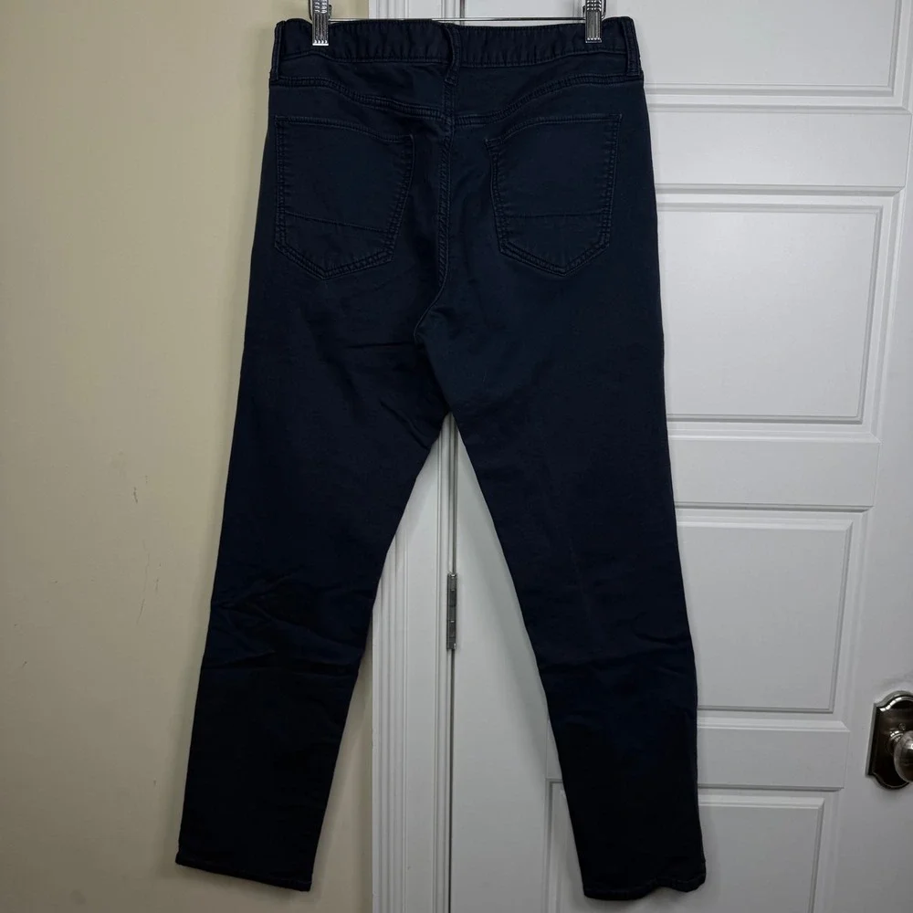 Banana Republic Travel Jean Mens 33/30 Preppy Navy Slim Fit Pants 629071 Stretch